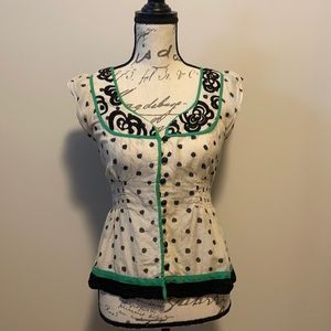 Anthropologie Floreat Top